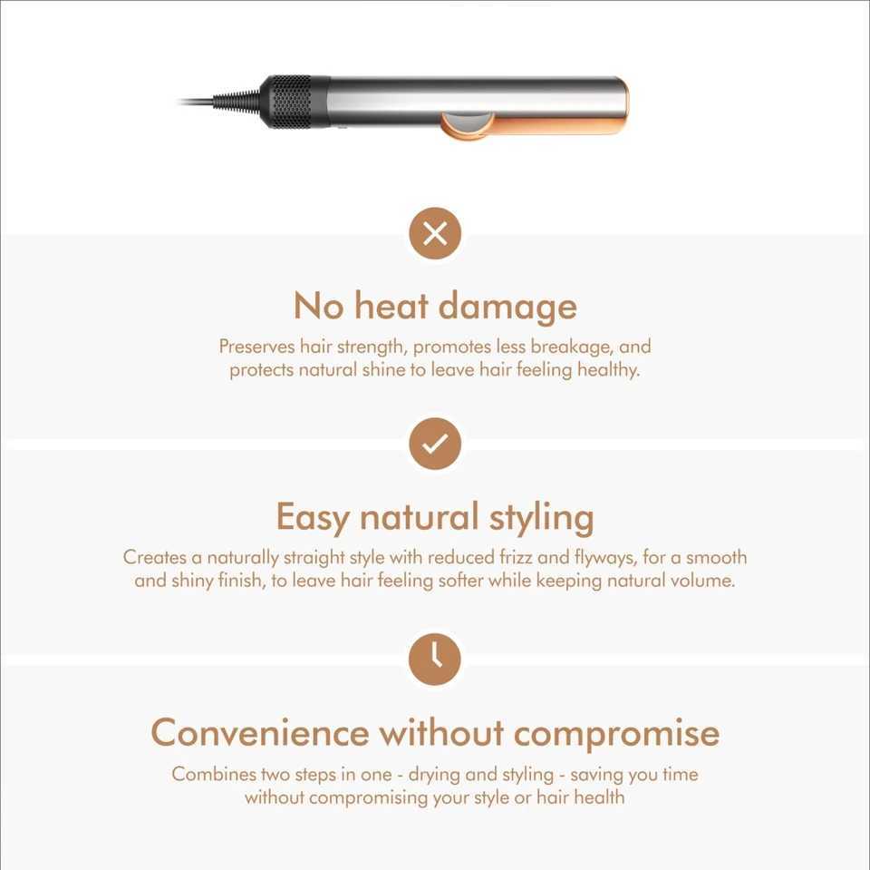 Wet dry hair straightener and straightener household dry hair straightener W250418