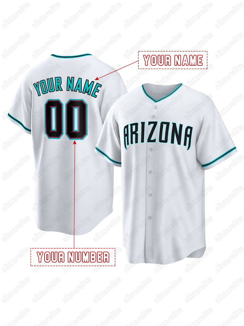 2025 City Connect Corbin Carroll Baseball Jersey Josh Naylor Lourdes Gurriel Jr. Alek Thomas Custom