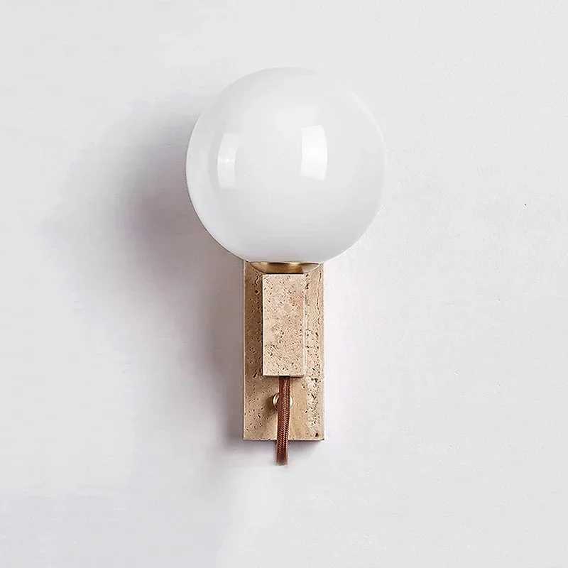 Modern Design New Home Decoration Wall Light Japanese Wabi Sabi Living Room Bedroom Simple Atmosphere LED Sconce Lamp M251118