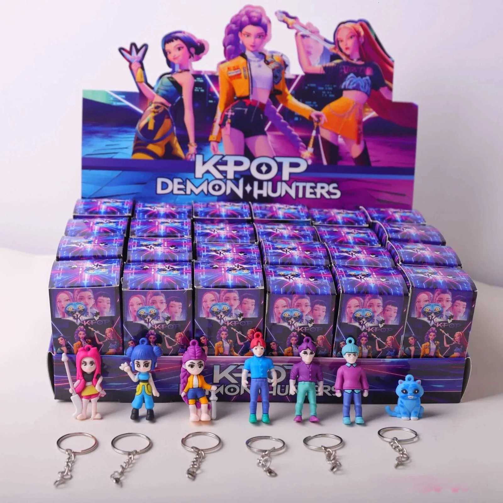 24PCS Witch Hunting Group/Brainrot Blind Box Toy Tralarero Tralala Tungtungtung Sahur Bombardinocrocodilo Figures Key Chain SSSW251118