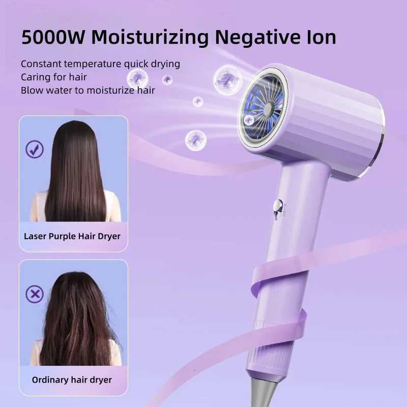 2025 High-Speed Hair Dryer High-Power Quick Drying Hair Salon Professional Household Blue Light Negative Ion Hair DryerT251118