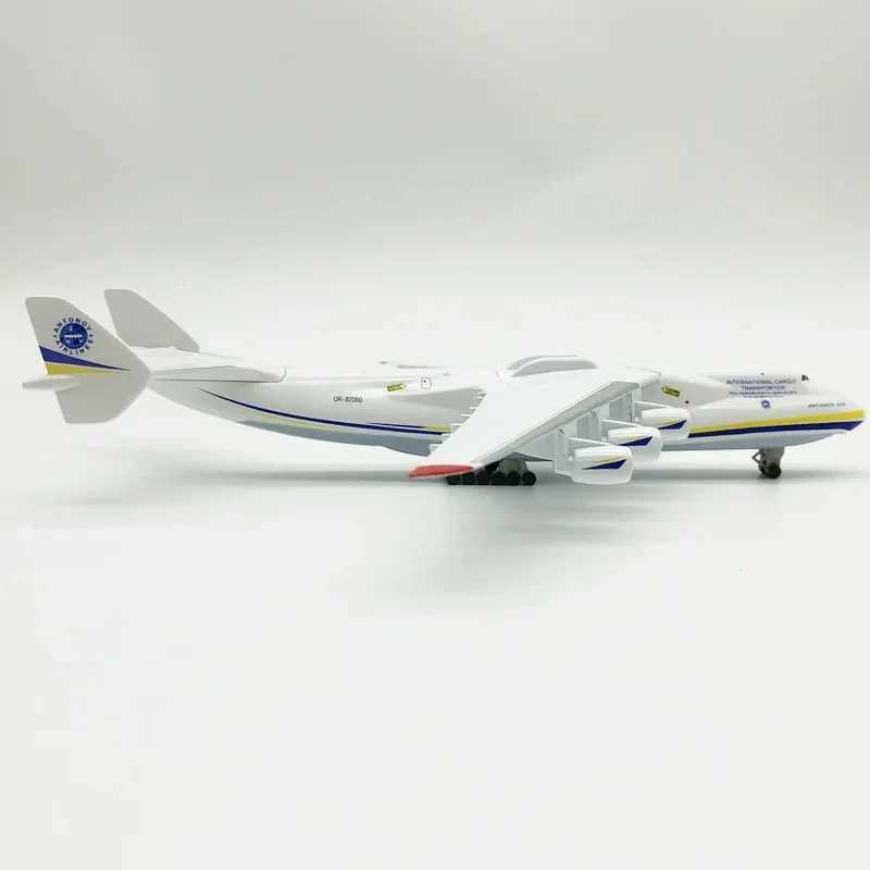 20cm Alloy Soviet Toy Union Air ANTONOV 225 Airlines An-225 Mriya WORLD BIGGEST CARGO Airplane Model Plane Diecast Aircraft Mode C251118