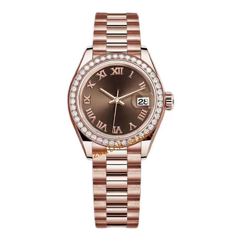 Stainless steel diamond women's water-resistant glow watch Designer watch 36MM31MM high-quality watch mechanical movement