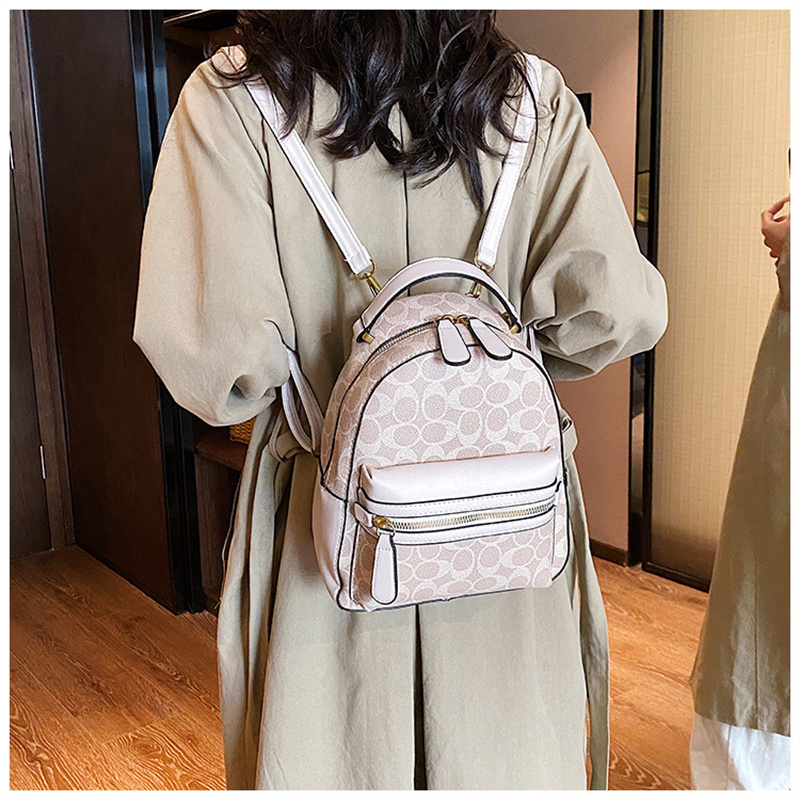 Free shipping designer 2025 new fashionable backpack with high appearance premium texture and large capacity bag for women