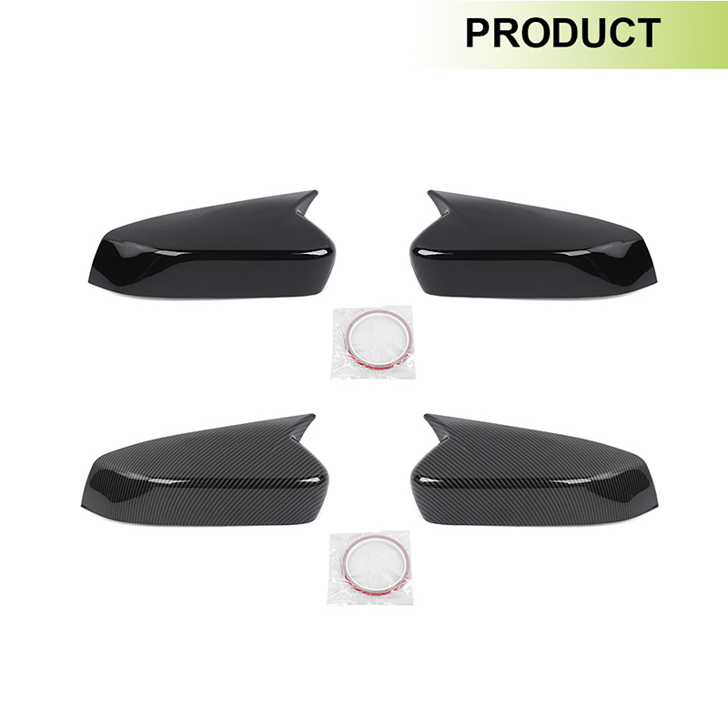 ABS High quality Reverse Rearview Mirror Housing Decoration Cover For Ford Mustang 2009-2014 Car External Accessories