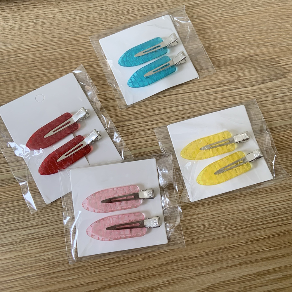 Designer Party Favor Duckbill hair clips light luxury duckbill clip exquisite and practical party gift Hairpins No Trace hair bobby pin 4 Colors