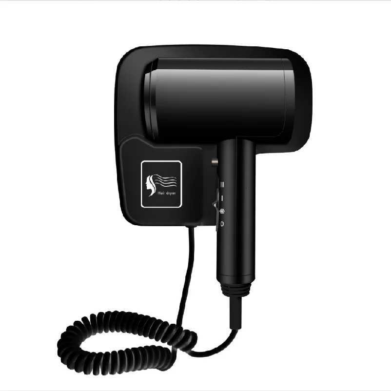 Hotel Supplies Guest Comfort Kit Abs Plastic Hotel Bathroom Wall Mounted Professional Hair DryerT251118