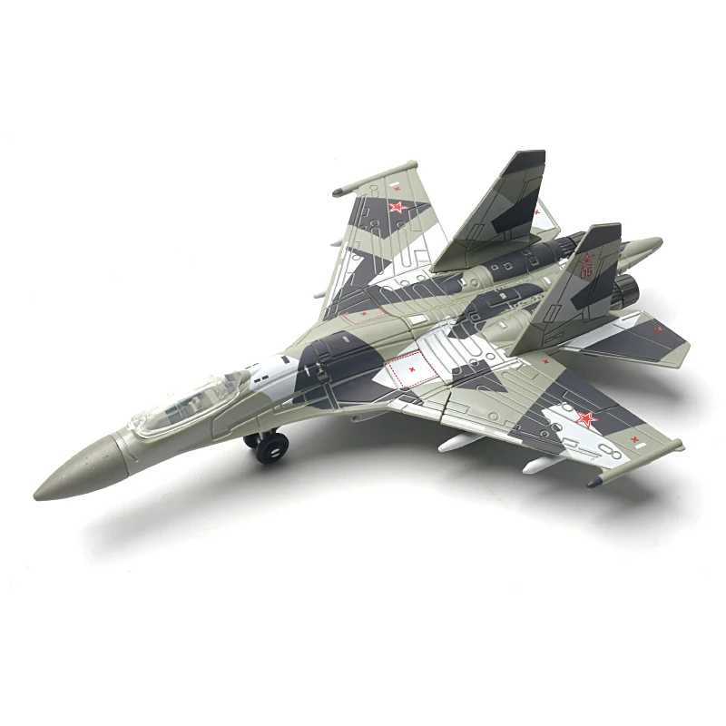1100 Russian SU-35 Multi-Role Fighter Model Creative Military Series Building Blocks Decor Assembled Toys For Boys Xmas Gifts C251118