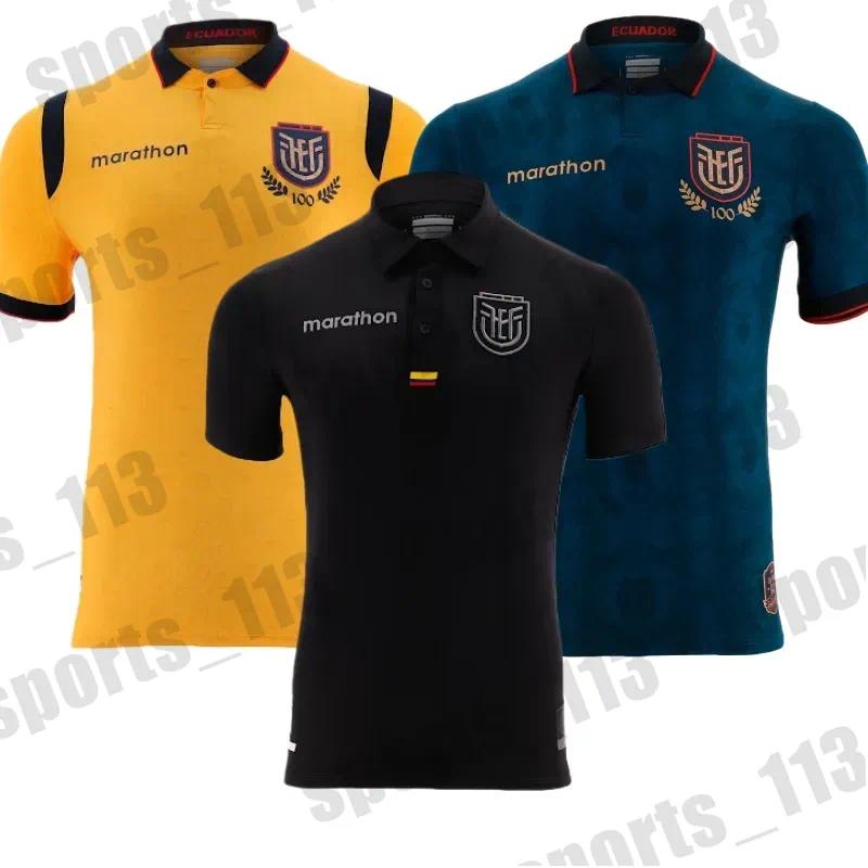 Ecuador 2025 Centenary soccer jerseys home away national team 25 26 IBARRA MENA PRECIADO high quality men kids kit football shirt uniform