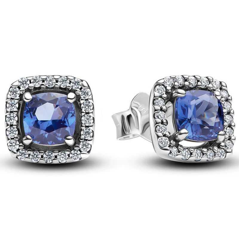 2025 New 925 Pure Silver Bow Rose Earrings Suitable for Womens Original DIY Party Gifts and JewelryXJ250418 - view 5