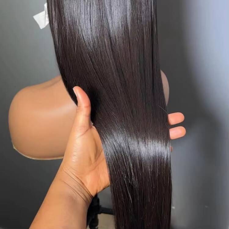 Human Hair Wigs 13X6 HD Lace Glueless HD 360 Ful Lace Human Hair WigsHigh Density Glueless Full HD Lace Wigs