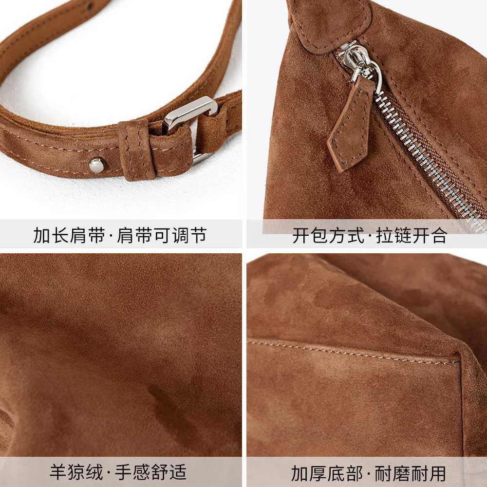 Autumn winter Womens Cow Genuine Leather Shoulder Bag Female Retro Cowhide Handbags Ladies Fashion Designer Luxury velvet BagsW251118