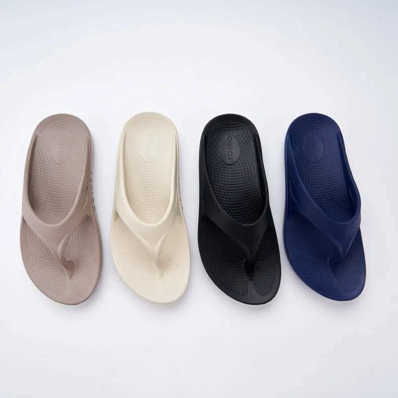 OOFOS Sandals - Lightweight Recovery Shoes Slippers Men Women Soft Bottom Indoor Home Slides Sandals Light Beach ShoeC250417