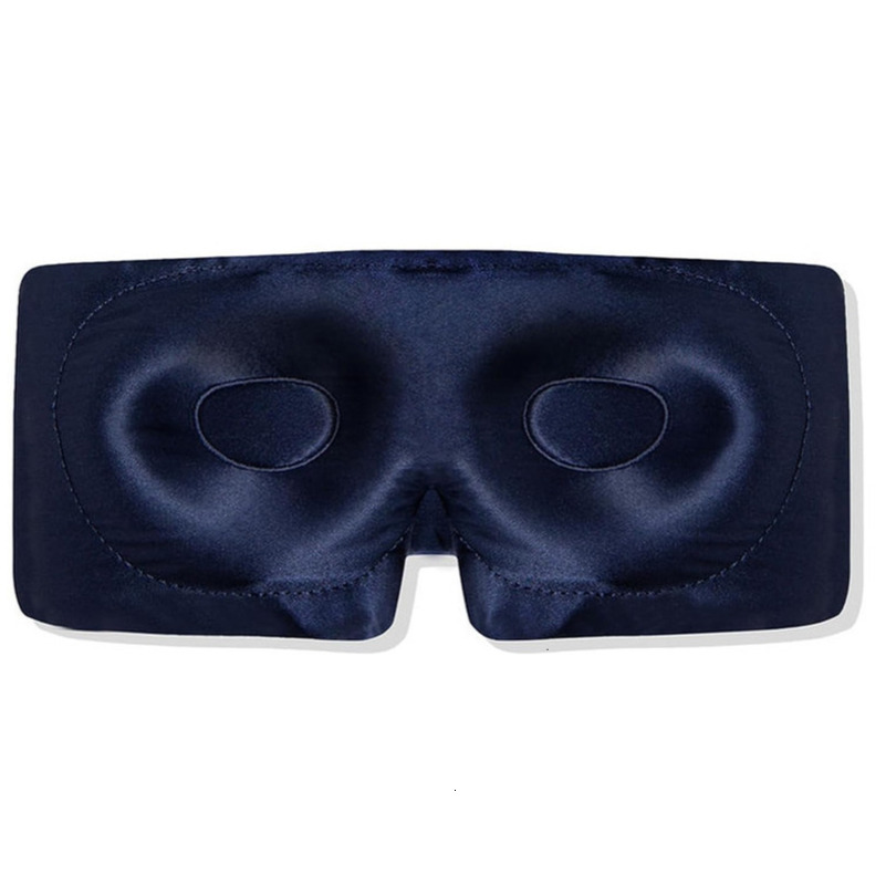 Eyelash-protecting faux silk sleep mask, suitable for natural eyelashes and eyelash extensions Deep eye cup design, zero pressure, complete light bloc