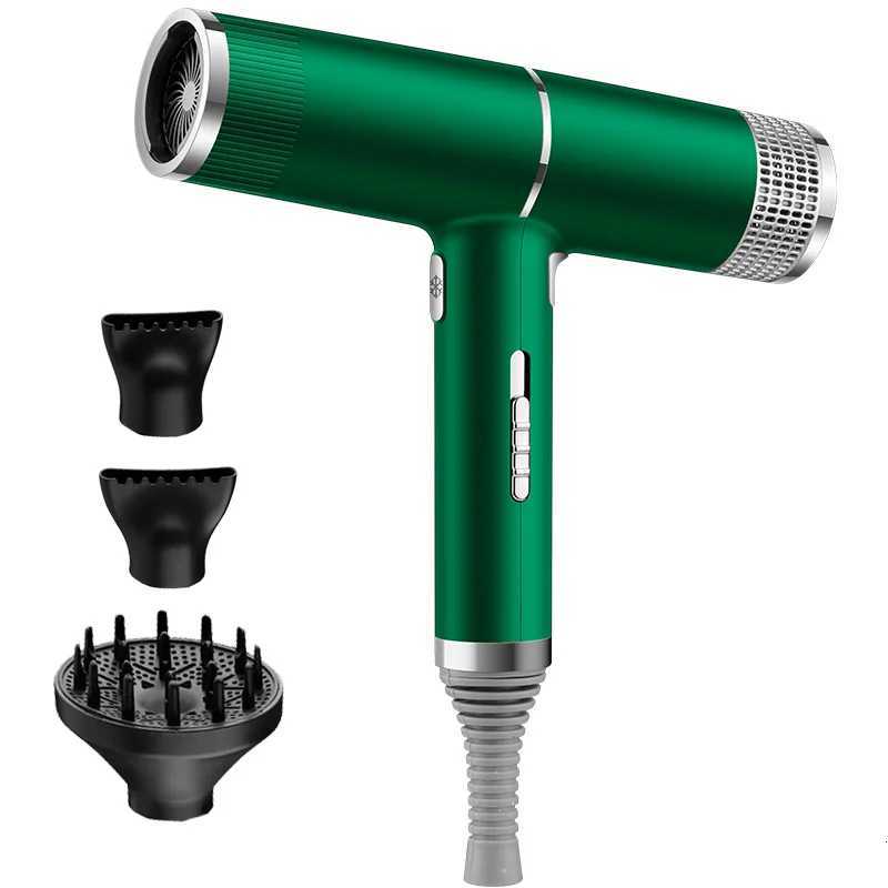 Professional Hair Dryer Hot Cold Wind Anion Blower Strong Power Styling Salon Hairdryer Fast Drying With Diffuser Nozzle MouthT251118