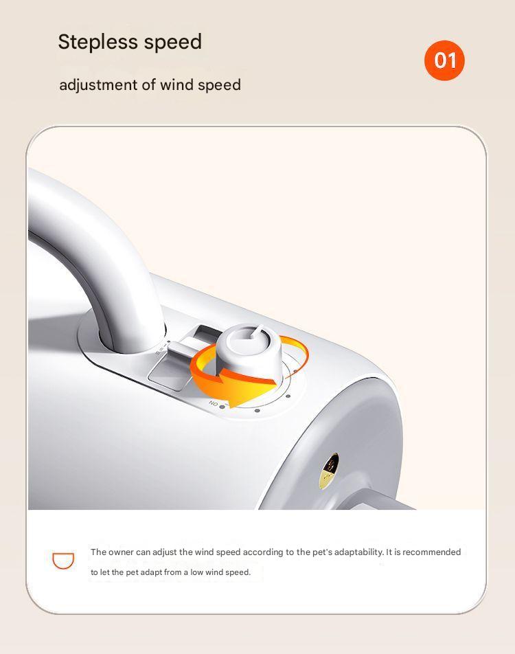 Water blower pet dog hair dryer cat hair absorber high power hair blower and hair absorber large dog blow dryer - view 4