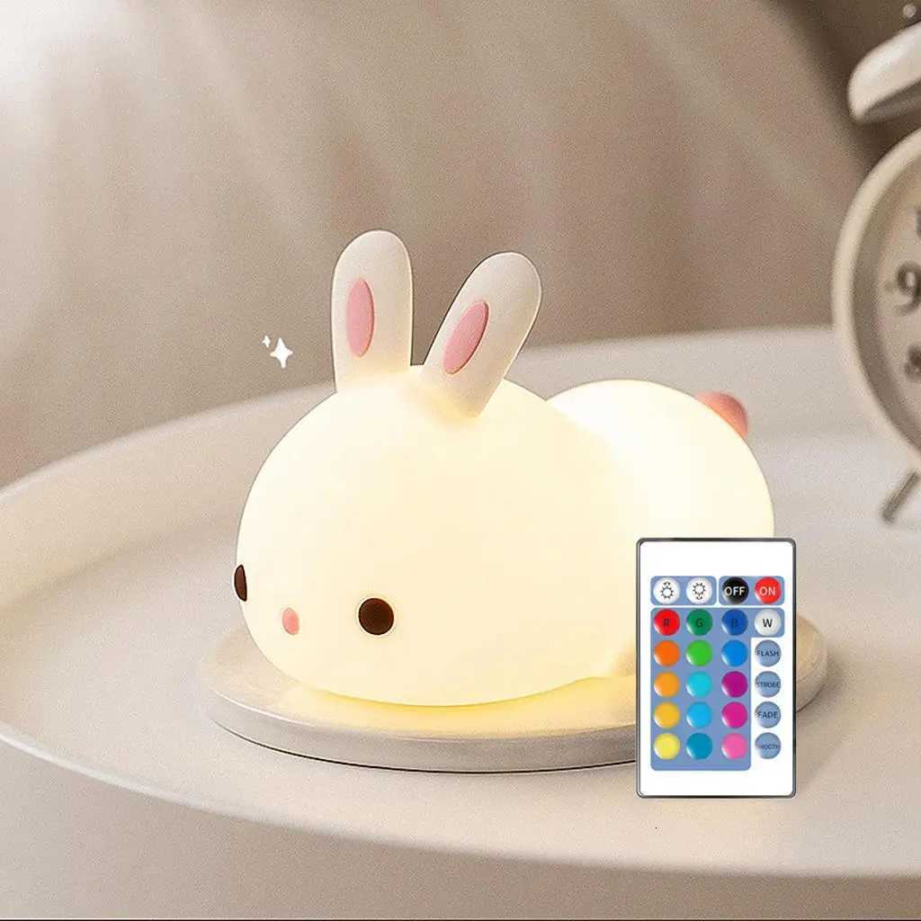 Cute Animal Night Light for Children - Colorful LED Lamp for Nursery and Bedroom Decor M251118