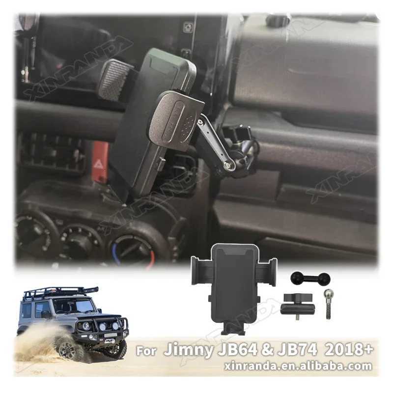 Phone Holder Bracket for Suzuki Jimny JB74 SIERRA JB64 2019 2020 2021 2022 2023 2024 Mobile Phone Holder Stand Jimny AccessoriesM251118