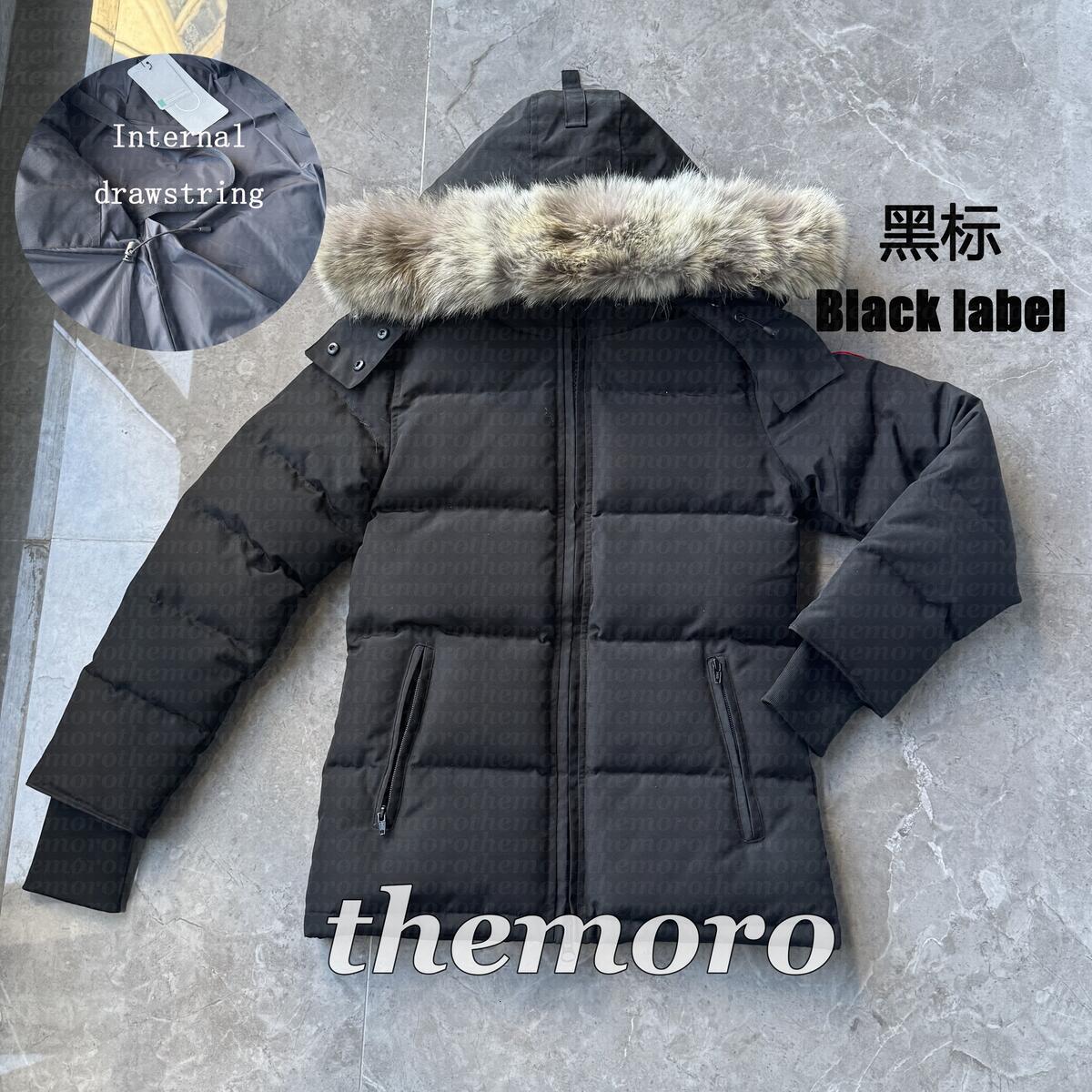 Down Jacket Designer Womens Puffer Jacket Winter Parka Coat Real Wolf Fur jackets womens Outdoor Wyndham Windbreaker Removable Hooded jacket Doudoune