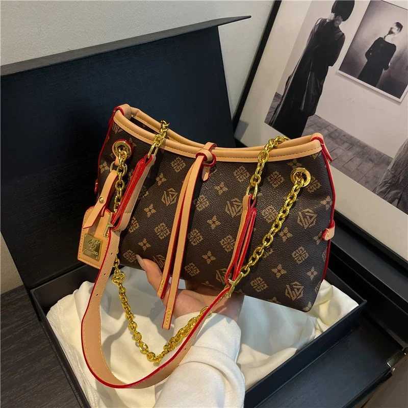 Stylish Leather Tote Bag For Women Crossbody Shoulder Messenger Handbag By Famous Designer Luxury Classic ChoiceW251118