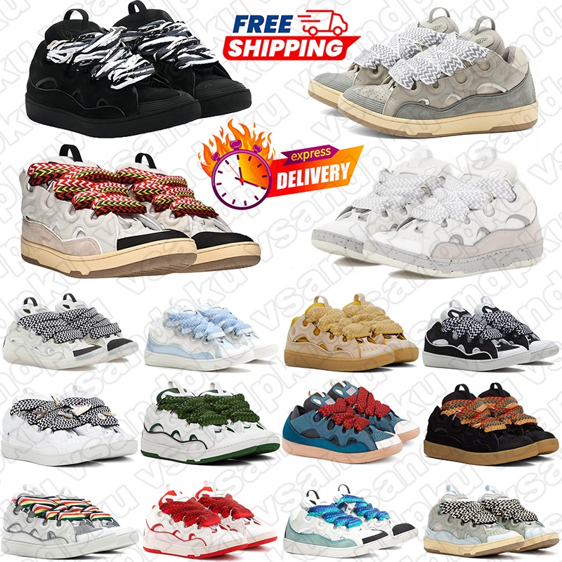 Free shipping designer sneakers for men women lavinslavin lavinscurbs shoes black mens womens trainers Plate-forme casual chaussure luxury platform curb new style