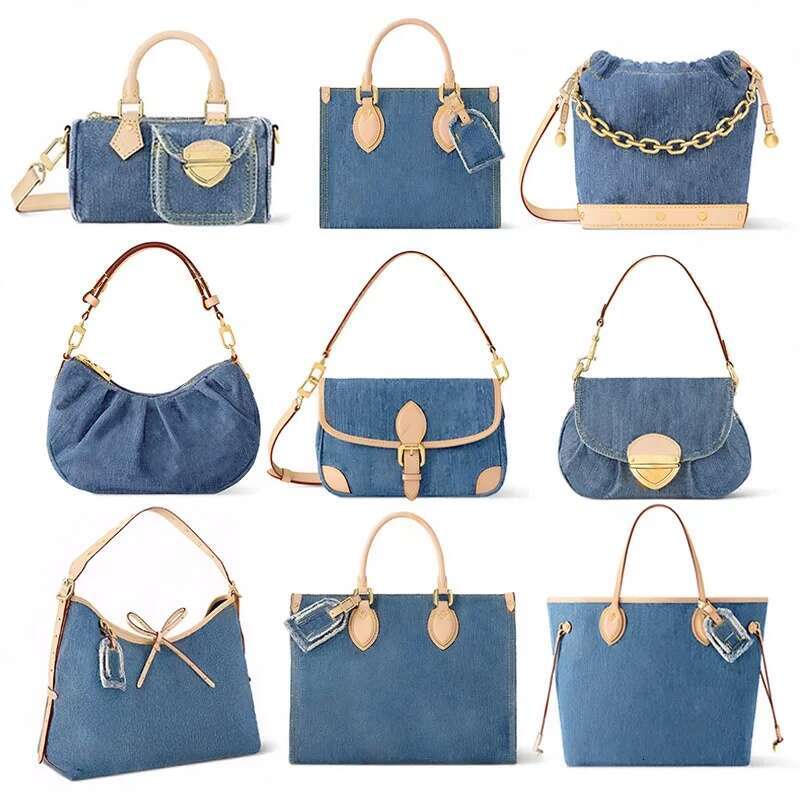 Ladies Fashion Designe Luxury Denim Bag Shoulder Bags Crossbody Handbag Totes TOP Mirror Quality M46829 M46855 M46871 M14633 M13070 M13571 M13319 M13192 M83043