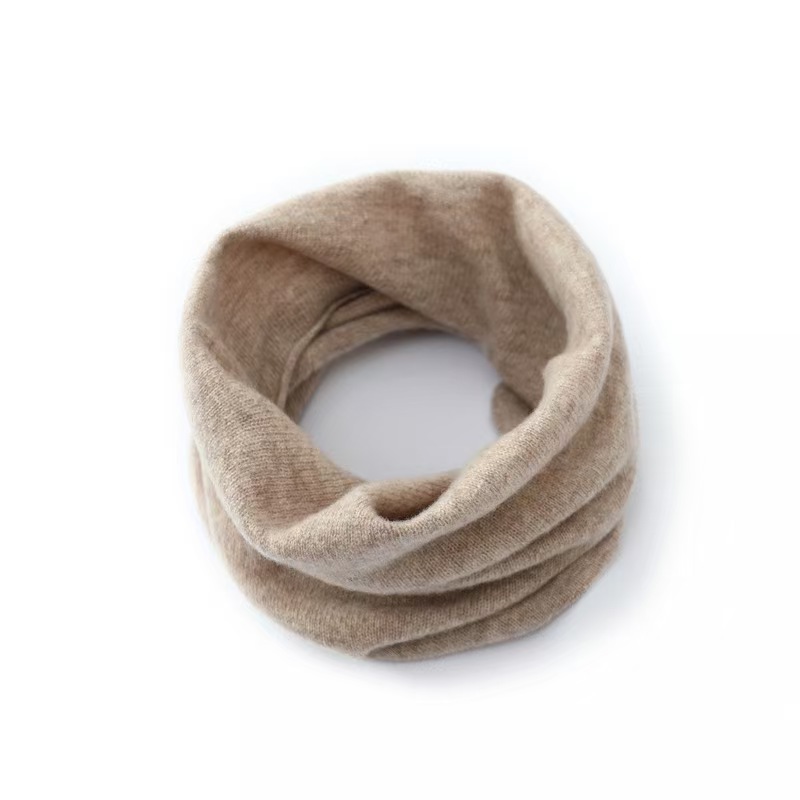 K436 Autumn and winter wool knitted neck cover for men and women couples outdoor warm scarf silk scarf neck protection small scarf neck cover