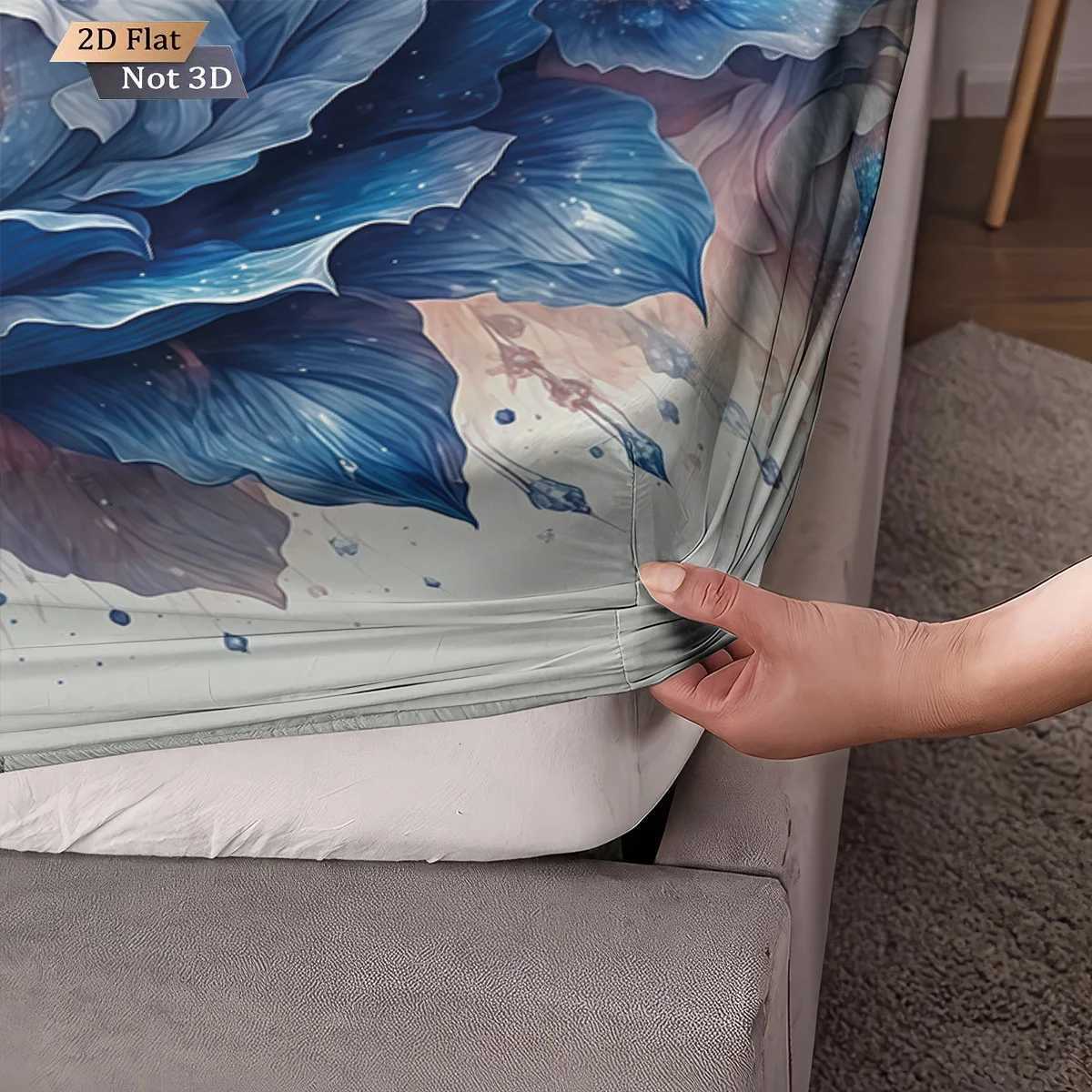 3pcs Holy Virgin Mary print coreless bed sheet set multiple sizes bedcovers bedroom bedding decorations soft machine washableM251118