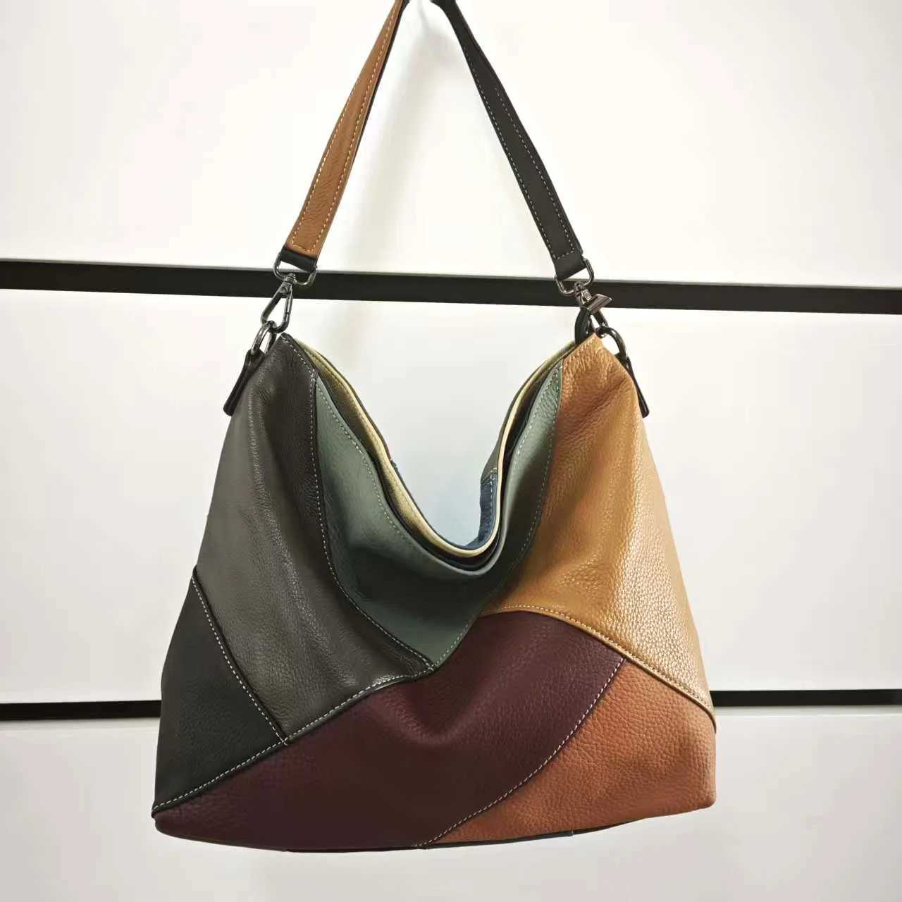 Arliwwi 100 Real Cow Leather Designer Women Shoulder Handbag Extra Soft Cowhide Genuine Leather Bags GS01W251118