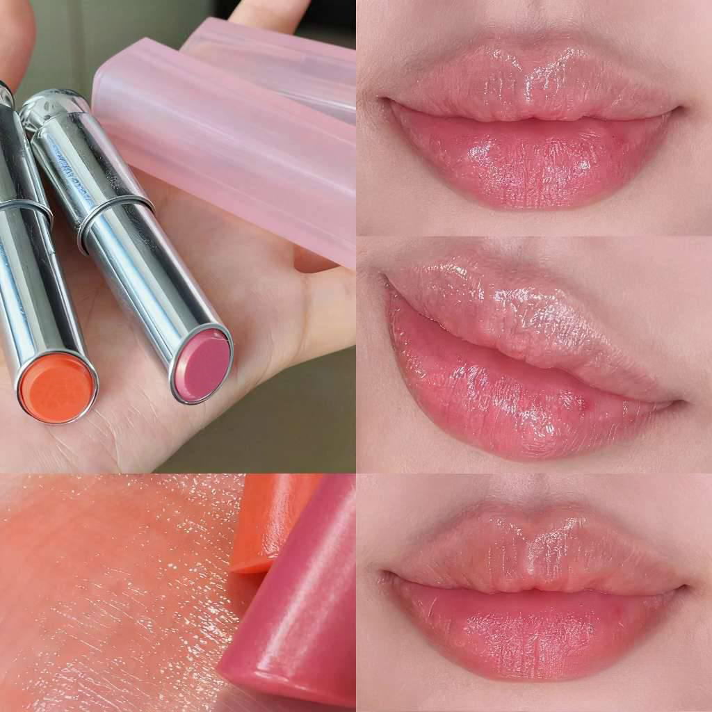 Free Shipping Top Quality Change color Natural Glow Moisturizer Lip Balm Makeup Lip Care Lipstick High Quality Cosmetics 26 colors