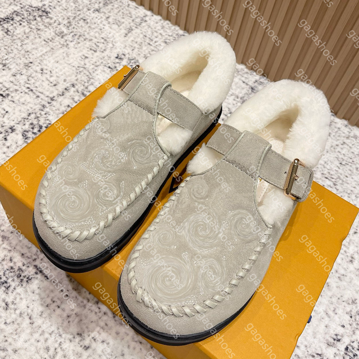 12A Colorado Comfort Mary Jane Shoes Cortina Closed Mule High Quality Exquisite Women Shoes Comfortable Casual Shoes Size 35-40