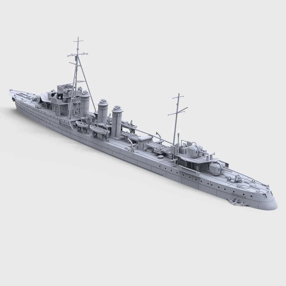 SSMODEL SSC745 1/700 1/350 Bourrasque-Class French Destroyer Bourrasque 1939 Full Hull Military Model Kit Miniature Static C251118