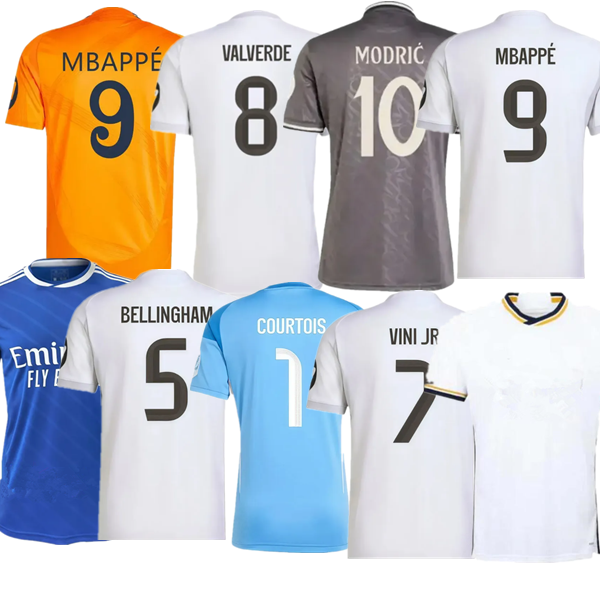Buyers' Picks MBA soccer jerseys TRENT VALVERDE RODRYGO MODRIC Football jersey kit 23 24 25 26 CAMAVINGA Children Kids Shirt Madrids kits Camiseta 8888