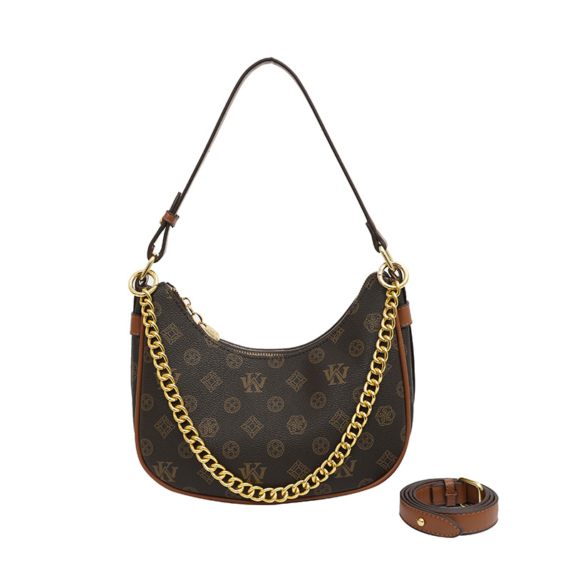 designer bag Shoulder tote Saddle Bags for Women - Trendy Semi-Circle Crossbody Purse Premium Textured Shopping Tote Handbag