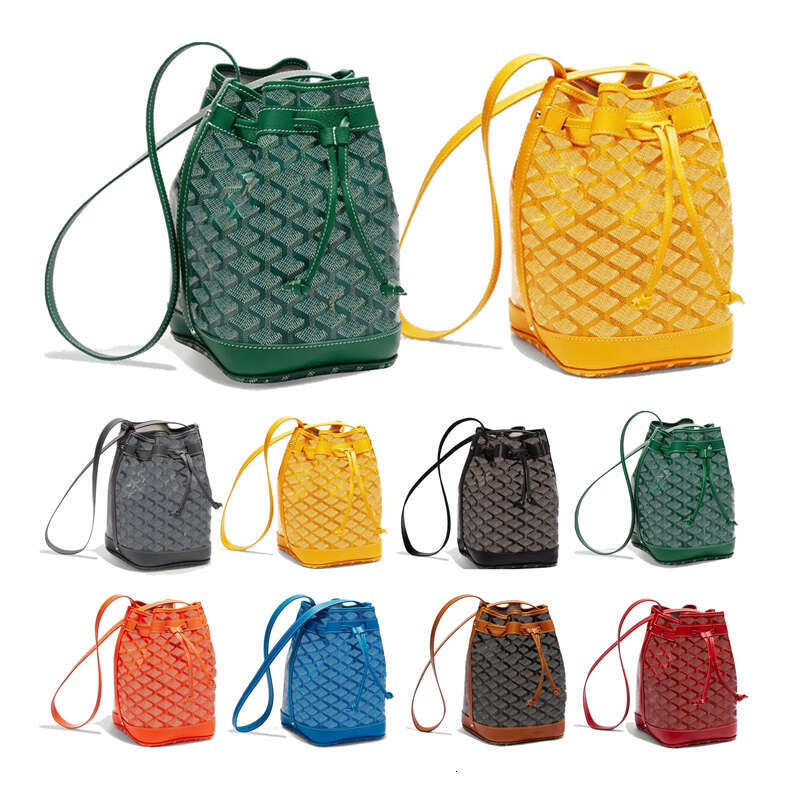 Designer bag PETIT FLOT mini bucket bag Crossbody Purse Designer 2025 Fashionable Drawstring Bucket Versatile Western Style Single Shoulder Bag