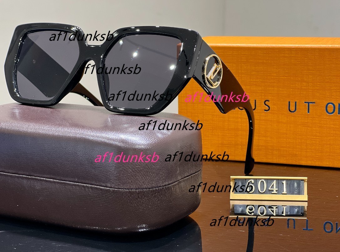 2025 Top Quality Designer Sunglasses For Women Beach Sun Glasses Trendy men Classic Square Metal Legs louis vuittonly lvs lvt louisvuitton louievuitton Letter