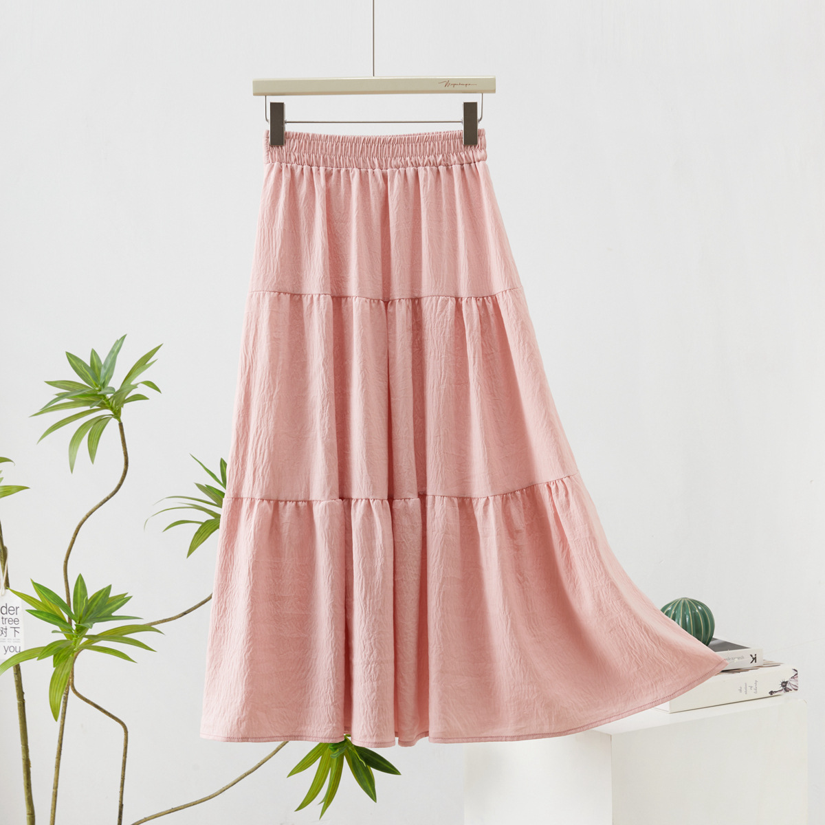 MU52175 High quality skirt for women 2025 new spring and autumn small size drape a-line long skirt big swing skirt umbrella skirt