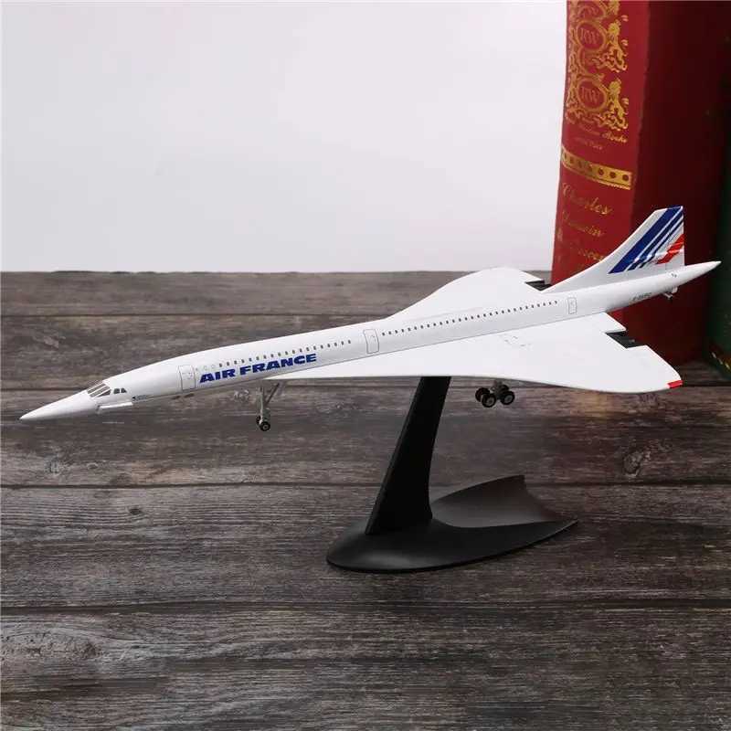 B78B-1/200 Concorde Supersonic Passenger Aircraft Model For Static Display Collection C251118