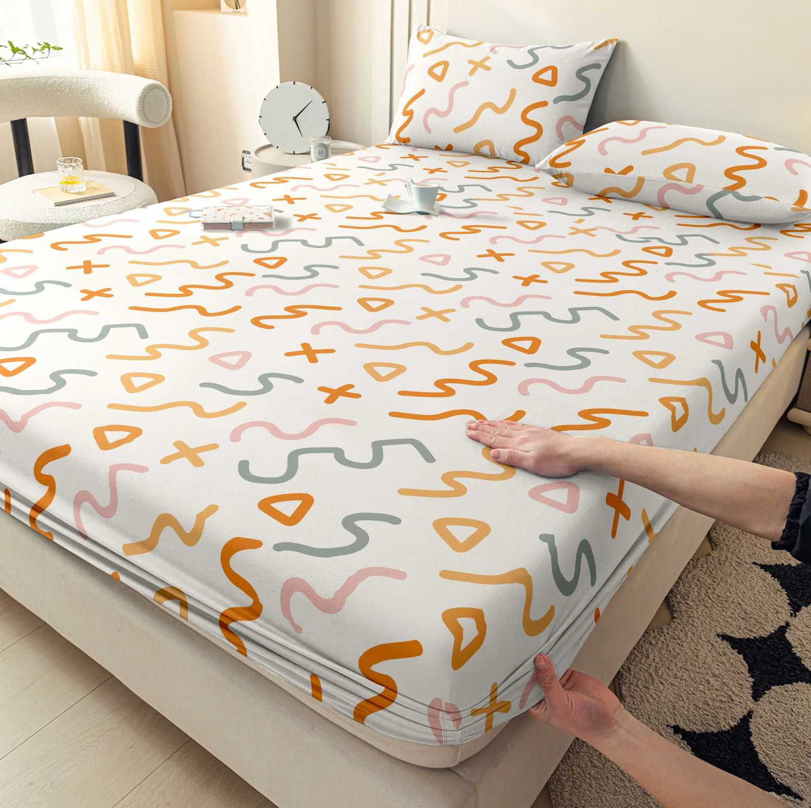 3 piece set single bed head two cases no core suitable for all seasons dust-proof bedspread beddingM251118