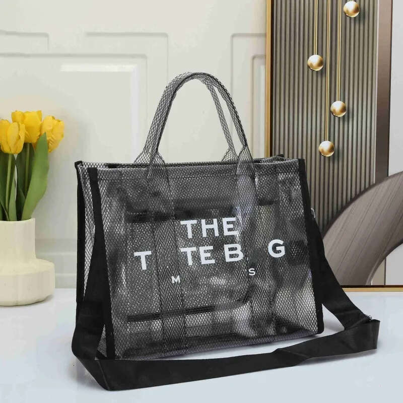 Designer Bags Tote Marclys Jacobslys Tote Bag Handbag Casual Two-Tone PU Letter Tote Versatile Shoulder Crossbody Bag Outdoor Handbag Large Capacity Travel Bag d93