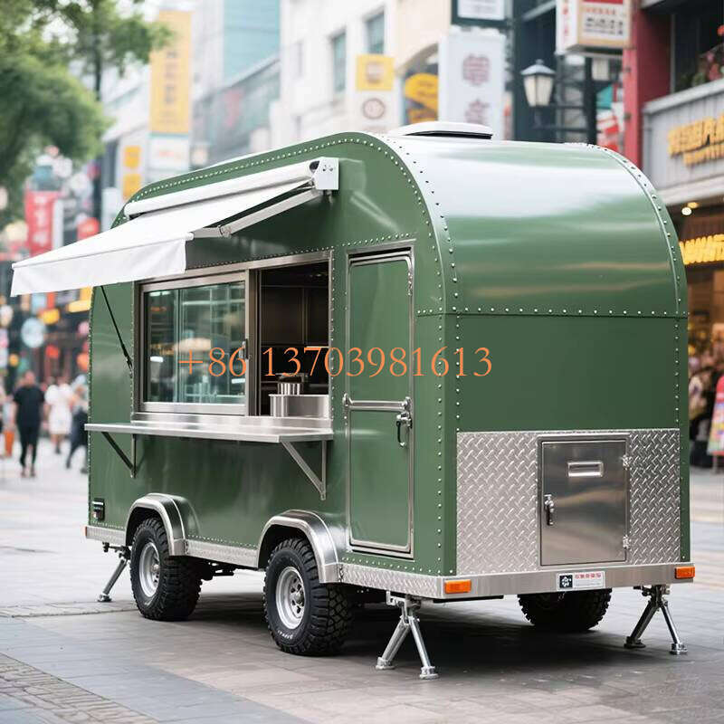 Custom Size Design Mobile Kitchen Food Trailer with High Quality