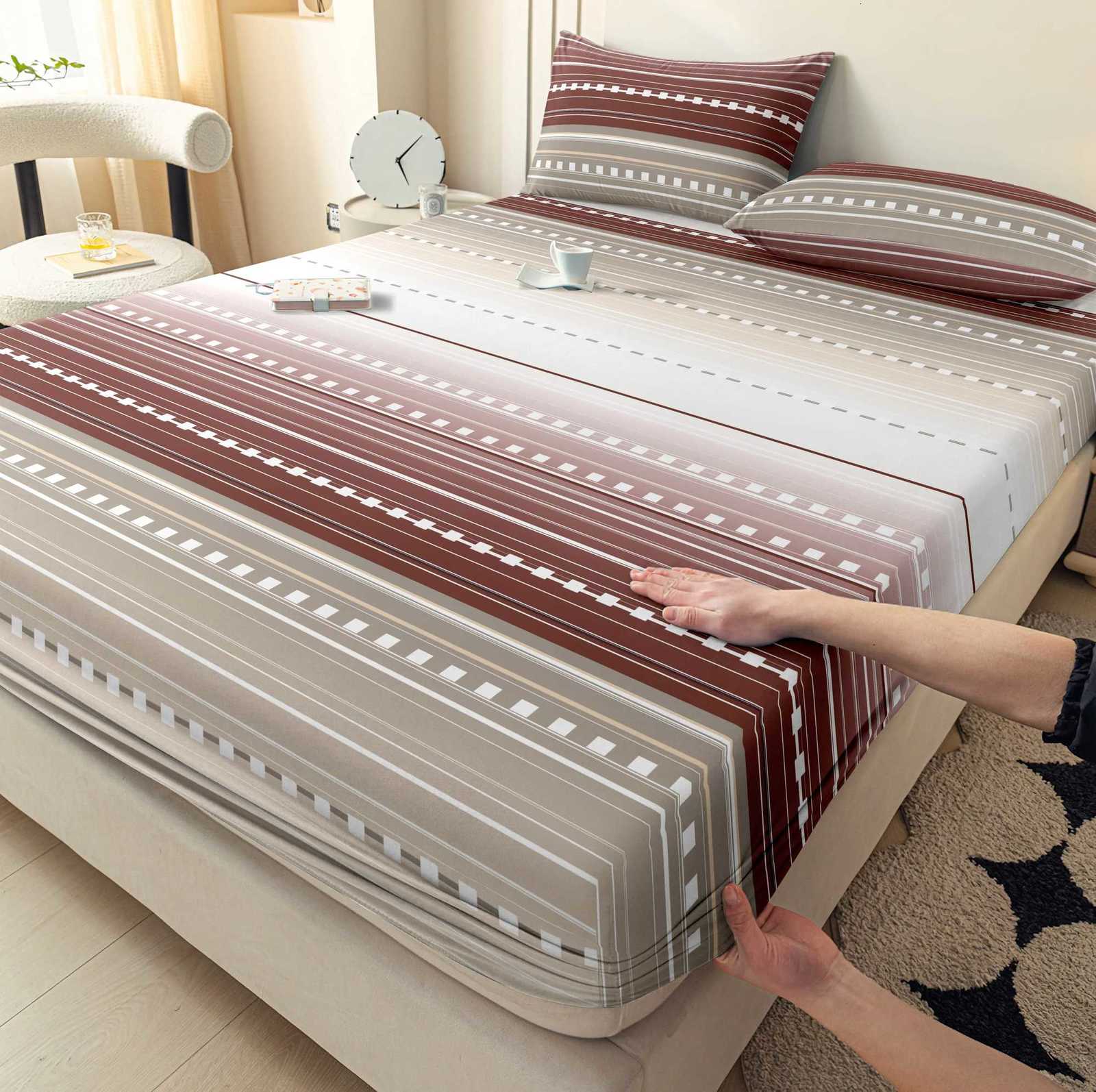3 piece set single bed head two cases no core suitable for all seasons dust-proof bedspread beddingM251118