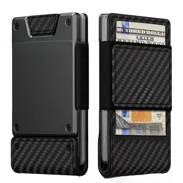 New hot selling fashion designer bags Christmas gifts ultra-thin two tone leather wallets men's card holders card holders card sleeves