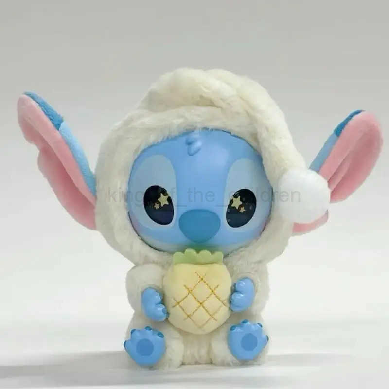 Disney Blind Box Disney kawaii Stitch No Matter How Tired You Still Need Take Bite Cute Doll Collection Official Version Surprise Gifts W20250418