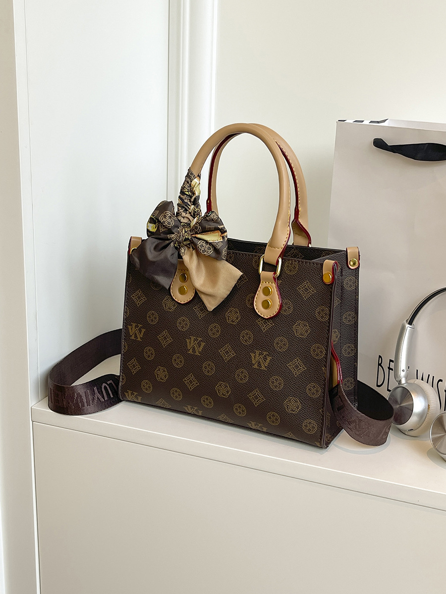 WK Womens Handbag Luxury Shoulder Bag High Quality Flower Canvas Wallet Leather Purse Crossbody Clutch Tote card holder luxury purse Crossbody Bags Shopping Tote