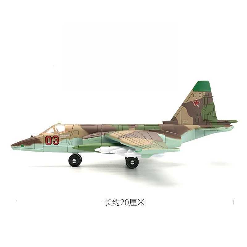 172 Russian SU-25 Frogfoot Support Attack Aircraft Model Creative Military Series Building Blocks DIY Toys For Boys Xmas Gifts C251118