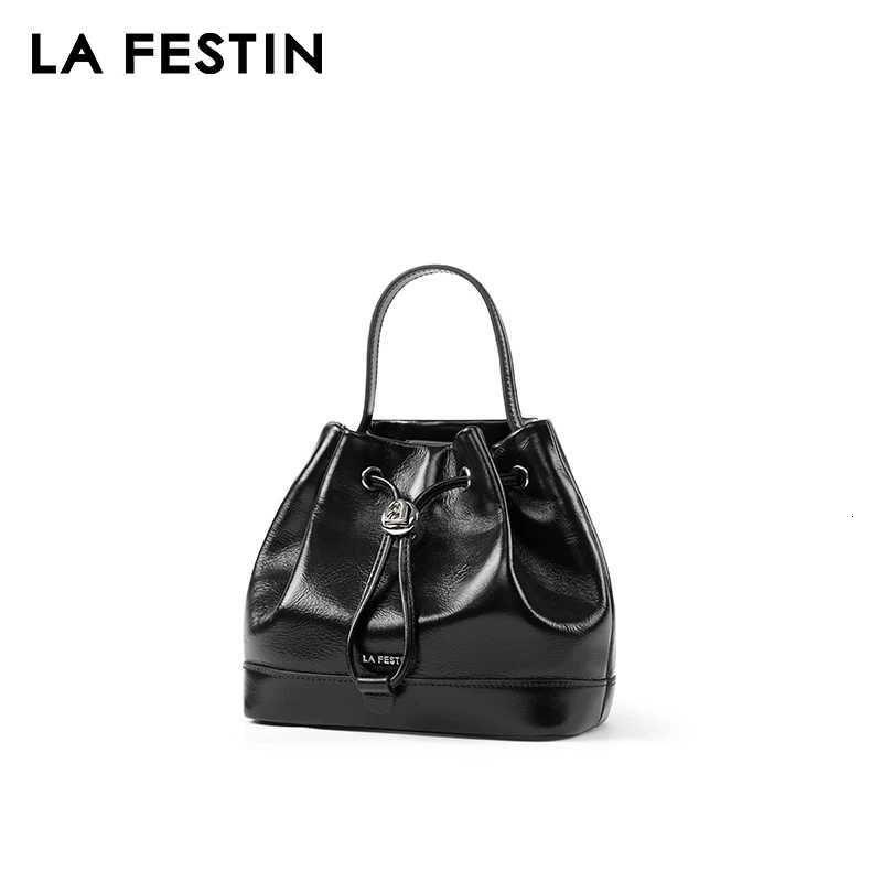 LA FESTIN Original 2025 New Handbag Women Bucket Bag Luxury Bag Shoulder Bag Casual Crossbody Bag Fashion Small Bag School BagW251118