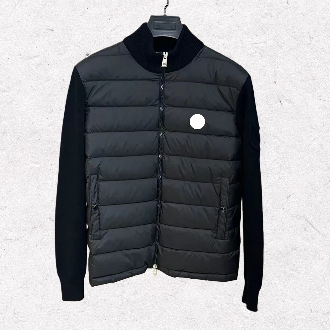 2025 Winter New Men Puffer Jacket Fashion Thick Men Women Duck Down Jacket Outdoor Warm Casual Coat Solid Color Hooded Overcoats W251008