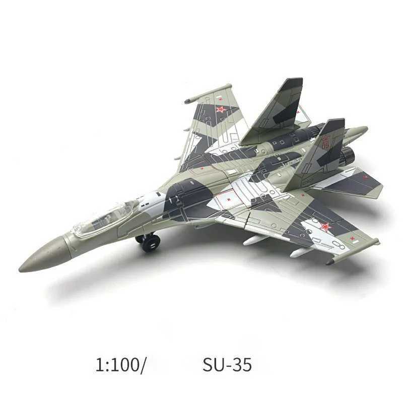 1 PCS DIY F14 Tomcat J-35 Stealth Su35s Multi-Purpose Fighter T90 Main Battle military model toys for gifts Children Plane Model C251118