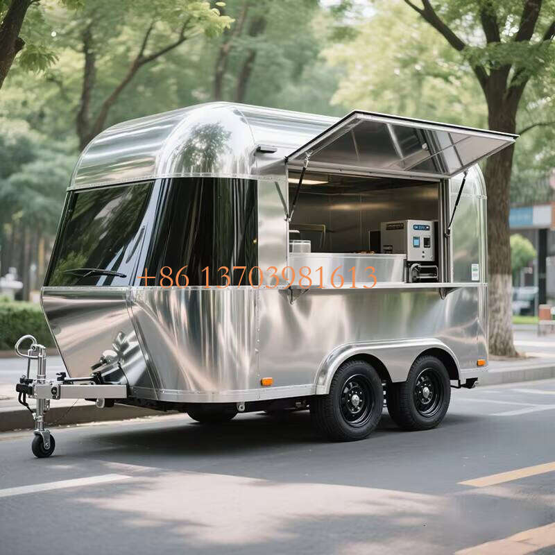 Trailer Type Mobile Dining Car for Outdoor Catering Events